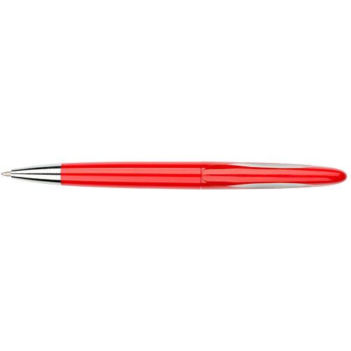 Kugelschreiber Tokio Bunt Silber , Promo Effects, rot/silber, Kunststoff, 14,50cm x 1,50cm (Länge x Breite), Bild 3