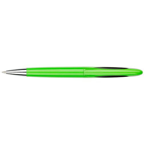 Kugelschreiber Tokio Bunt Schwarz , Promo Effects, grün, Kunststoff, 14,50cm x 1,50cm (Länge x Breite), Bild 3