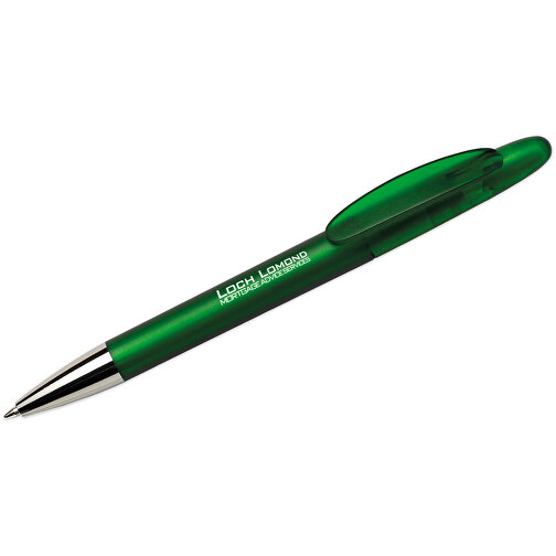 Hudson Kugelschreiber - Biologisch Abbaubar , Green&Good, grün, recycelter Kunststoff, 14,00cm x 1,10cm x 1,10cm (Länge x Höhe x Breite), Bild 4