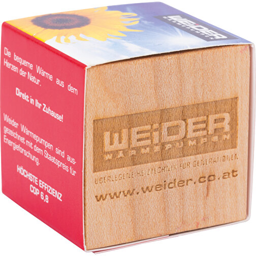 Papel estándar de madera para plantas incl. 1 cara con láser - Marigold, Imagen 2