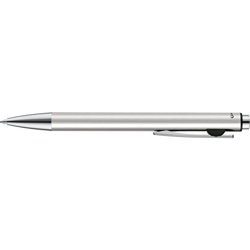 Pelikan Kugelschreiber Snap , Pelikan, silber, Aluminium, 16,00cm x 2,50cm x 2,50cm (Länge x Höhe x Breite), Bild 3