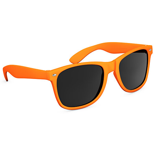 SunShine Soft-Touch - UV 400 , Promo Effects, orange Soft-Touch, Rahmen aus Polycarbonat und Glass aus AC, 14,50cm x 4,80cm x 15,00cm (Länge x Höhe x Breite), Bild 2