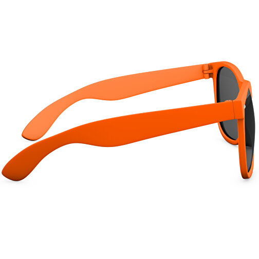 SunShine Soft-Touch - UV 400 , Promo Effects, orange Soft-Touch, Rahmen aus Polycarbonat und Glass aus AC, 14,50cm x 4,80cm x 15,00cm (Länge x Höhe x Breite), Bild 4