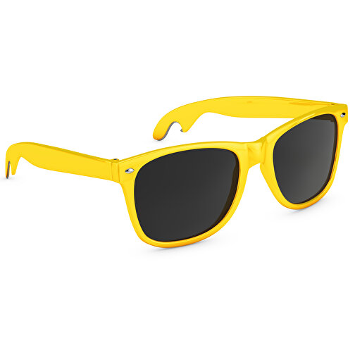 SunShine Cheers Glänzend - UV 400 , Promo Effects, gelb glänzend, Rahmen aus Polycarbonat und Glass aus AC, 14,50cm x 4,80cm x 15,00cm (Länge x Höhe x Breite), Bild 2