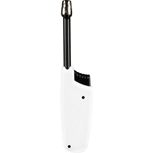 Lux Tele Piezo Feuerzeug , weiß, Kunststoff, 11,50cm x 1,80cm x 3,50cm (Länge x Höhe x Breite), Bild 1