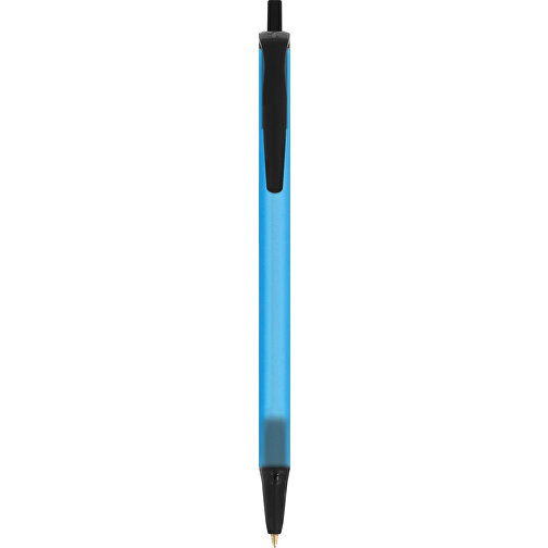 BIC® Clic Stic Kugelschreiber , BiC, gefr. blau/schwarz, Kunststoff, 14,00cm x 1,20cm (Länge x Breite), Bild 1
