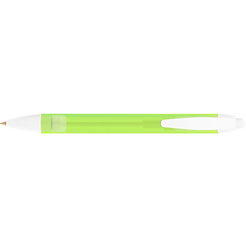 BIC® Wide Body™ Kugelschreiber , BiC, gefr. grün/weiss, Kunststoff, 14,20cm x 1,50cm (Länge x Breite), Bild 3