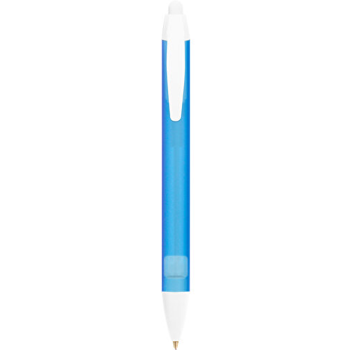 BIC® Wide Body™ Kugelschreiber , BiC, gefr. blau/weiß, Kunststoff, 14,20cm x 1,50cm (Länge x Breite), Bild 1