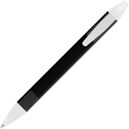 BIC® Wide Body™ Kugelschreiber , BiC, weiss/gefr. transparent, Kunststoff, 14,20cm x 1,50cm (Länge x Breite), Bild 2