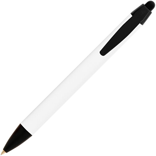 BIC® Wide Body™ Digital Kugelschreiber , BiC, weiß/schwarz, Kunststoff, 14,20cm x 1,50cm (Länge x Breite), Bild 2