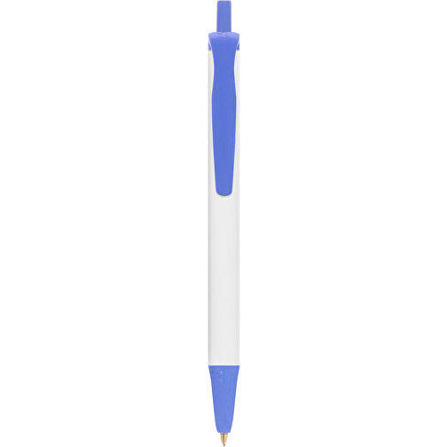 BIC® Clic Stic Mini Digital Kugelschreiber , BiC, weiß/blau, Kunststoff, 11,20cm x 1,20cm (Länge x Breite), Bild 1