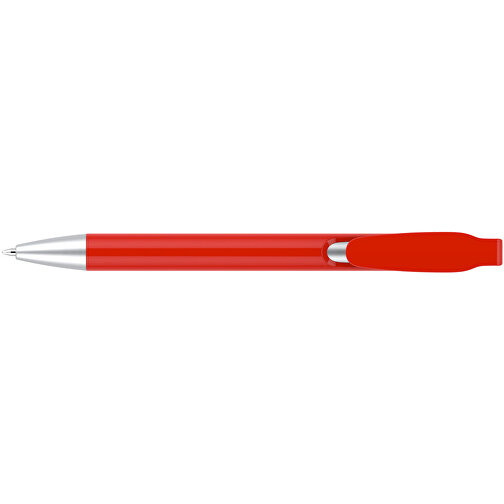 Kugelschreiber – Fanny , Promo Effects, red, Kunststoff, 14,00cm x 1,10cm (Länge x Breite), Bild 6