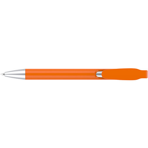 Kugelschreiber – Fanny , Promo Effects, orange, Kunststoff, 14,00cm x 1,10cm (Länge x Breite), Bild 6
