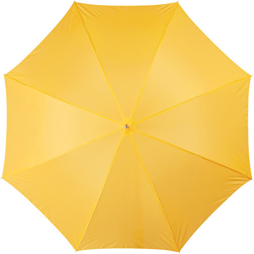 Lisa 23' Automatikregenschirm Mit Holzgriff , gelb, Polyester, 83,00cm (Höhe), Bild 3