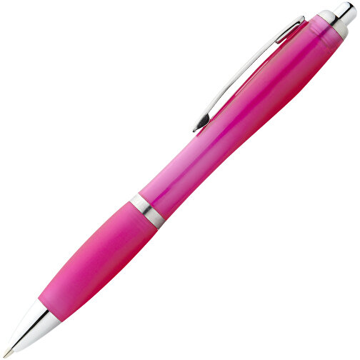 Nash Kugelschreiber Mit Farbigem Schaft Und Griff , rosa, ABS Kunststoff, 14,00cm (Länge), Bild 3