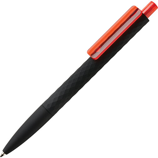 X3-Black Mit Smooth-Touch, Rot , rot, ABS, 14,00cm (Höhe), Bild 5