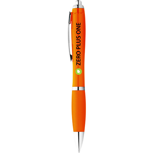 Nash Kugelschreiber Mit Farbigem Schaft Und Griff , orange, ABS Kunststoff, 14,00cm (Länge), Bild 5