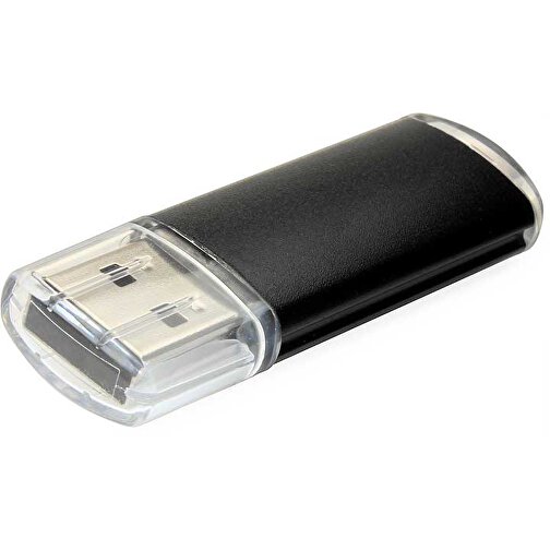USB-Stick FROSTED Version 3.0 16GB , Promo Effects MB , schwarz MB , 16 GB , Aluminium/Kunststoff MB , 10 - 45 MB/s MB , 6,03cm x 1,80cm (Länge x Breite), Bild 2