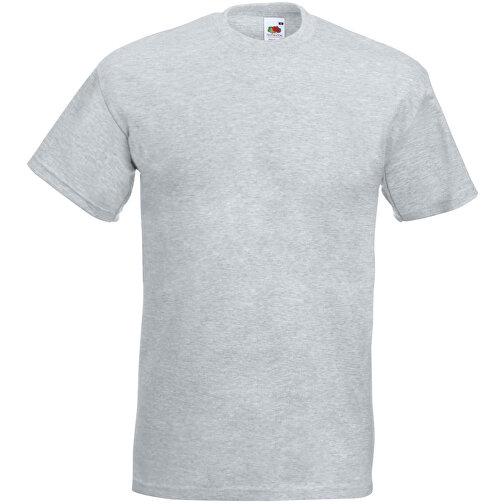 SUPER Premium T-Shirt , Fruit of the Loom, grau meliert, 97 % Baumwolle / 3 % Polyester, L, , Bild 1