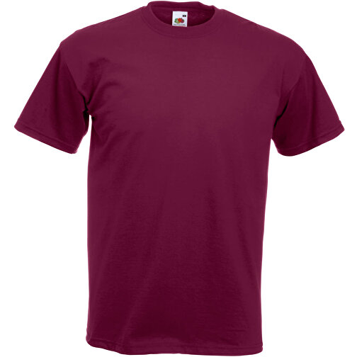 SUPER Premium T-Shirt , Fruit of the Loom, burgund, 100 % Baumwolle, XL, , Bild 1