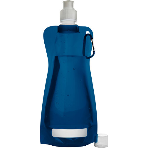 Trinkflasche Aus Kunststoff Bailey , blau, PE, PP, PA, 26,50cm x 3,10cm x 11,90cm (Länge x Höhe x Breite), Bild 1