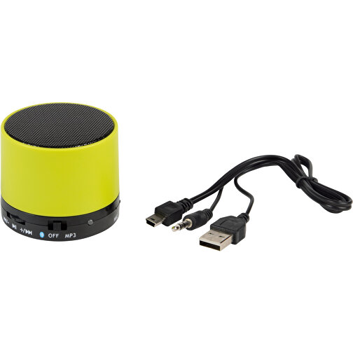 Wireless-Lautsprecher NEW LIBERTY , grün, Kunststoff, 5,00cm (Höhe), Bild 1