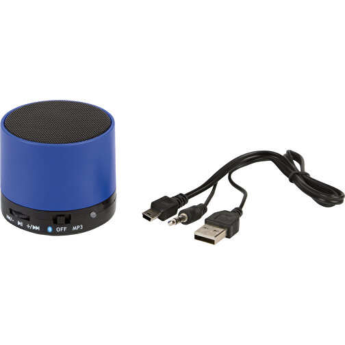 Wireless-Lautsprecher NEW LIBERTY , blau, Kunststoff, 5,00cm (Höhe), Bild 1