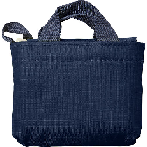 Einkaufstasche Aus Reißfestem Polyester Wes , blau, Oxford Gewebe, 41,00cm x 0,20cm x 42,00cm (Länge x Höhe x Breite), Bild 1