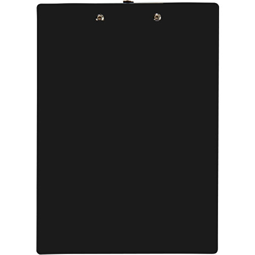 Klemmbrett Aus Kunststoff Nushi , schwarz, Plastik, PP, 31,60cm x 1,20cm x 23,00cm (Länge x Höhe x Breite), Bild 2