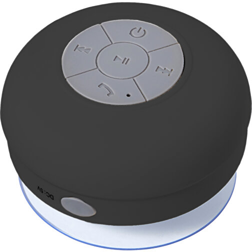 BT/Wireless-Lautsprecher Aus Kunststoff Jude , schwarz, ABS, Plastik, , Bild 1