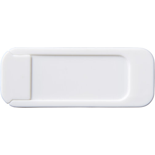 Push Privacy Kameraabdeckung , weiß, ABS Kunststoff, 4,10cm x 1,50cm (Länge x Breite), Bild 4