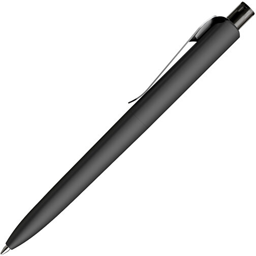 Prodir DS8 PSR Push Kugelschreiber , Prodir, schwarz/silber, Kunststoff/Metall, 14,10cm x 1,50cm (Länge x Breite), Bild 4