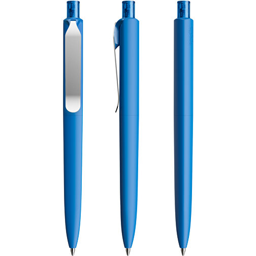Prodir DS8 PSR Push Kugelschreiber , Prodir, trueblue/silber, Kunststoff/Metall, 14,10cm x 1,50cm (Länge x Breite), Bild 6