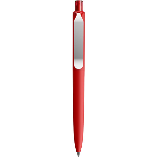 Prodir DS8 PSR Push Kugelschreiber , Prodir, dunkelrot/silber, Kunststoff/Metall, 14,10cm x 1,50cm (Länge x Breite), Bild 1