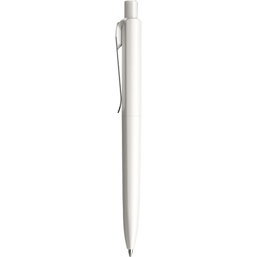 Prodir DS8 PSP Push Kugelschreiber , Prodir, weiß/graphit, Kunststoff/Metall, 14,10cm x 1,50cm (Länge x Breite), Bild 2