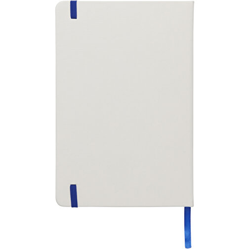 Spectrum notatbok i A5-format, hvit med farget bånd, Bilde 3