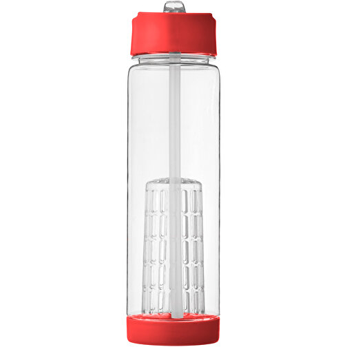 Tutti Frutti 740 Ml Tritan™ Sportflasche Mit Infuser , transparent / rot, Eastman Tritan™, 25,90cm (Höhe), Bild 5