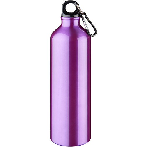 Oregon 770 Ml Aluminium Trinkflasche Mit Karabinerhaken , lila, Aluminium, 25,00cm (Höhe), Bild 6