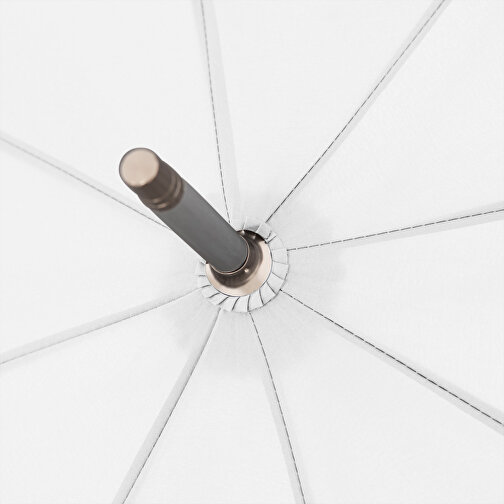 Doppler Regenschirm Alu Lang AC , doppler, weiß, Polyester, 89,00cm (Länge), Bild 3