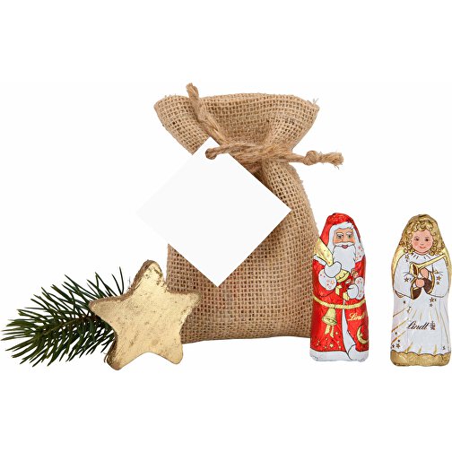 Engel Und Santa , Gemischt, 7,50cm x 2,00cm x 11,00cm (Länge x Höhe x Breite), Bild 3