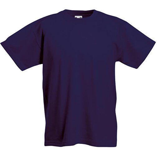 Kids Valueweight T-Shirt , Fruit of the Loom, violett, 100 % Baumwolle, 116, , Bild 1