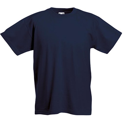 Kids Valueweight T-Shirt , Fruit of the Loom, navy, 100 % Baumwolle, 98, , Bild 1
