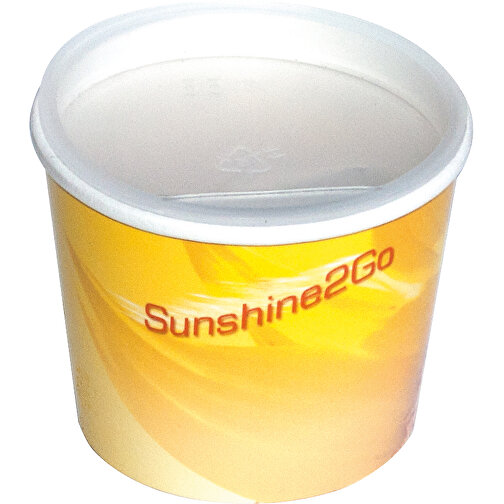 Sunshine 2Go , gelb, Papier, Folie, Samen, Kokosfaser, Kunststoff, 4,50cm (Höhe), Bild 3