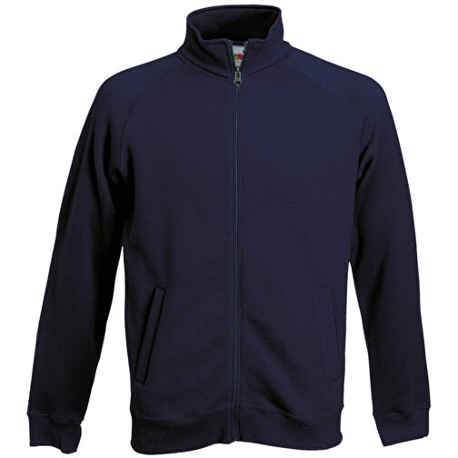 Sweat Jacket , Fruit of the Loom, deep navy, 70 % Baumwolle / 30 % Polyester, XL, , Bild 1