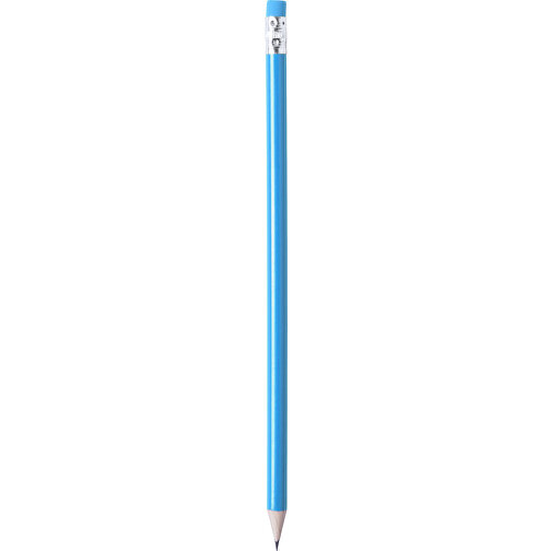 Bleistift MELART , hellblau, Holz, 18,60cm (Breite), Bild 1