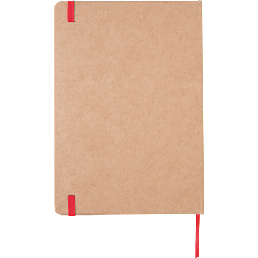 Kraft A5 Notizbuch, Rot , rot, Papier, 21,00cm x 1,10cm (Länge x Höhe), Bild 5