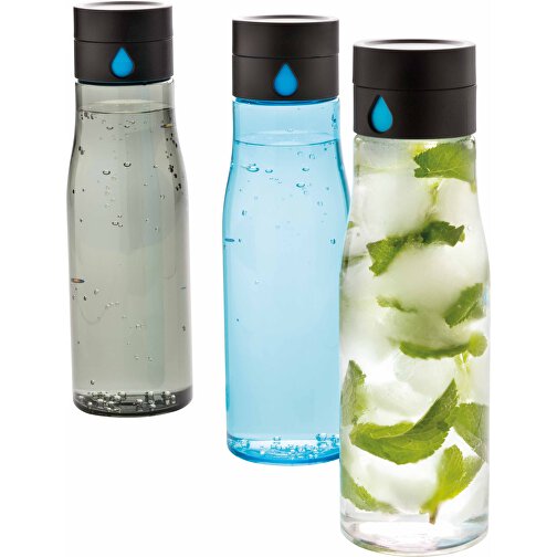 Aqua Hydration-Flasche , XD Design, schwarz, Tritan, PP, 23,00cm (Höhe), Bild 7