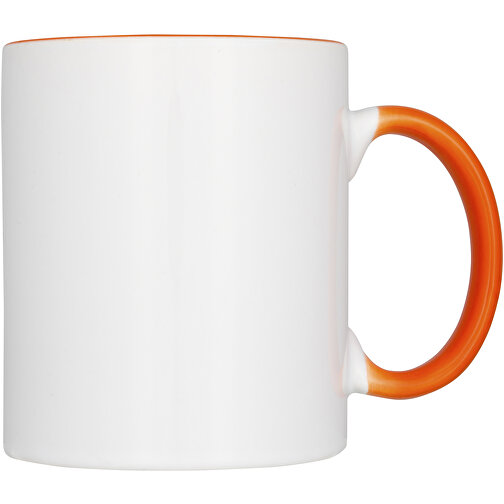Pix 330 Ml Colour-Pop Sublimations-Tasse , orange, Keramik, 9,50cm (Höhe), Bild 2