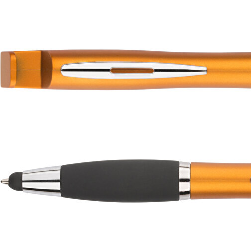 Kugelschreiber Moho , Promo Effects, orange, Kunststoff, 13,90cm (Länge), Bild 4