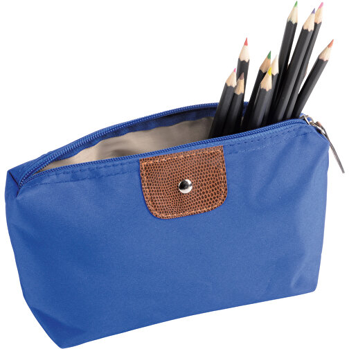 Kosmetiktasche ACCESSORY , blau, Polyester, 17,50cm x 11,50cm x 5,00cm (Länge x Höhe x Breite), Bild 6